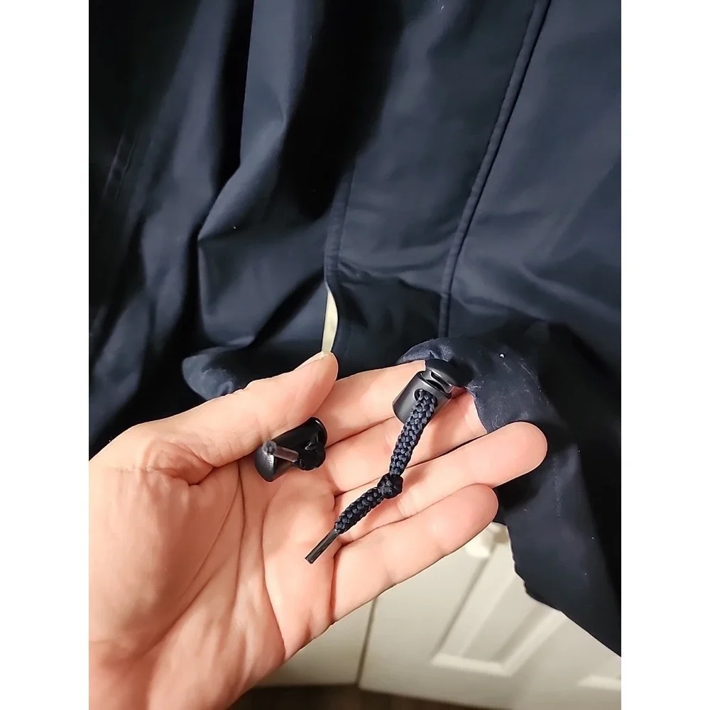 Roundtree & Yorke Jacket Mens XLT  Navy Soft Shell Full Zip Outdoor windbreaker